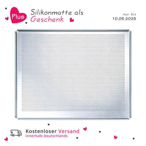 Backblech LEHRMANN für Ofen perforiert