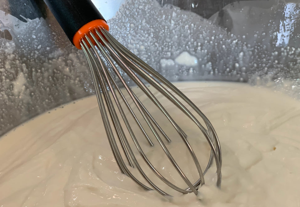 Whisk for professionals 25 cm with reinforced stainless steel wires